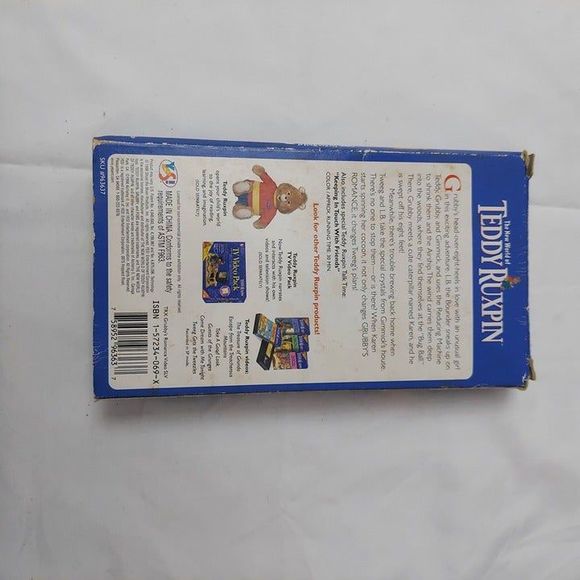 The New World of Teddy Ruxpin - Grubby's Romance VHS Vintage Video Adventure - Picture 4 of 8